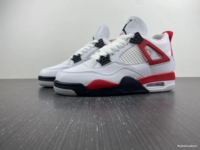 MaikeSneakers Air 4 Cement Jordan Red DH6927-161 0807